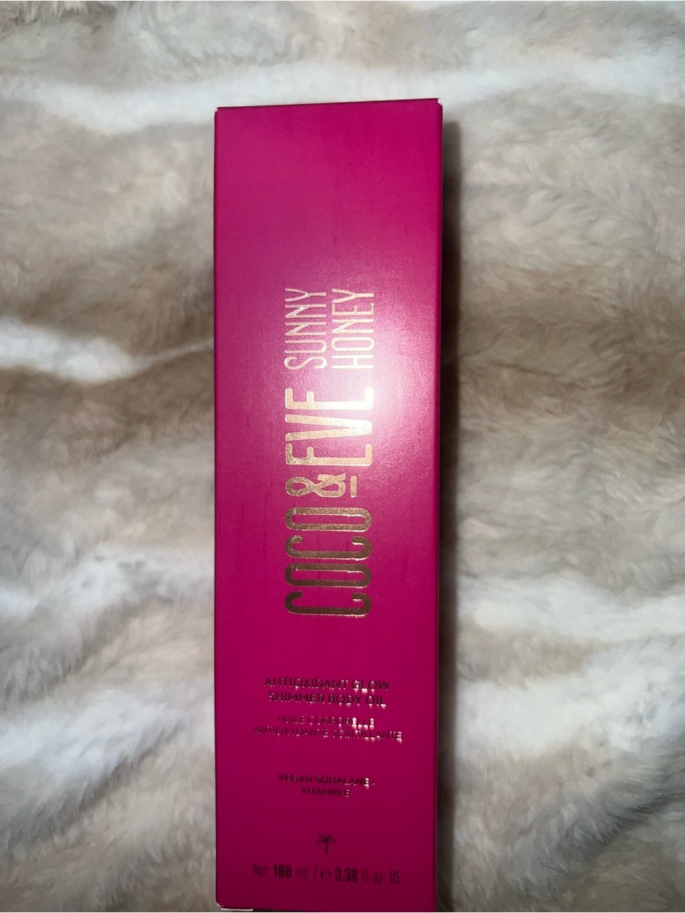 COCO & EVE Sunny Honey Shimmer Body Oil